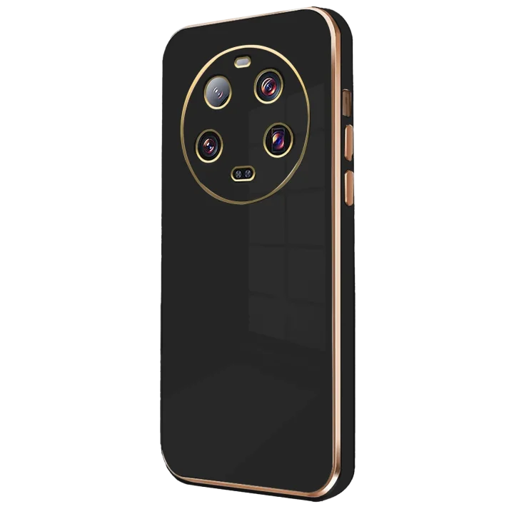 Mey İthalat®  Xiaomi Mi 14 Ultra Kılıf Volet Silikon - Siyah