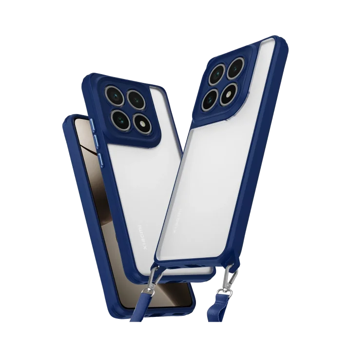 Mey İthalat®  Xiaomi Mi 14T Pro Kılıf Penta Silikon Kılıf - Lacivert