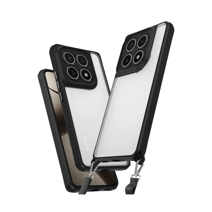 Mey İthalat®  Xiaomi Mi 14T Pro Kılıf Penta Silikon Kılıf - Siyah