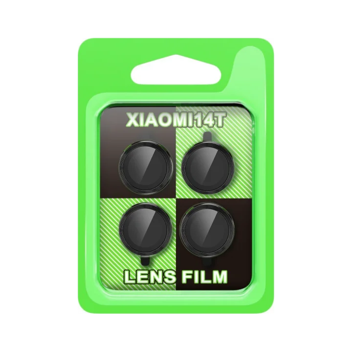 Mey İthalat®  Xiaomi Mi 14T Raze Metal Kamera Lens - Siyah