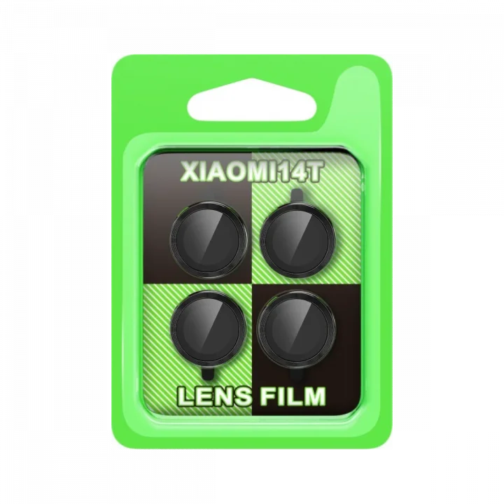 Mey İthalat®  Xiaomi Mi 14T Raze Metal Kamera Lens - Siyah