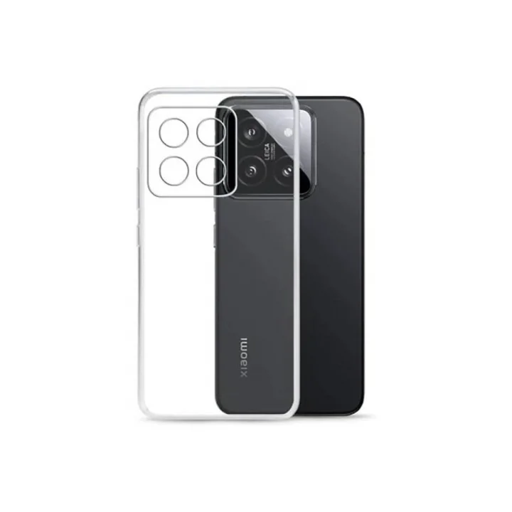 Mey İthalat®   Mi 15 Pro Kılıf Lüx Şeffaf Silikon