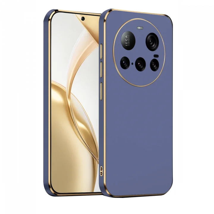 Mey İthalat®  Xiaomi Mi 15 Ultra Kılıf Volet Silikon - Mavi