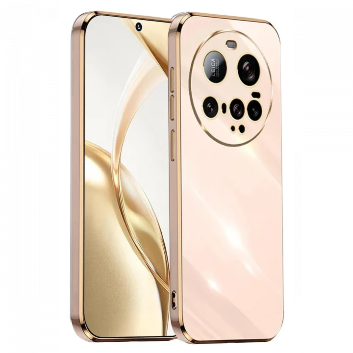 Mey İthalat®  Xiaomi Mi 15 Ultra Kılıf Volet Silikon - Pembe