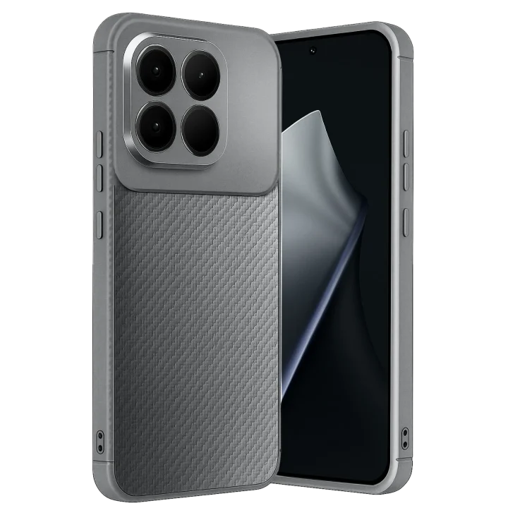 Mey İthalat®  Xiaomi Mi 15T Auto Focus Karbon Kapak - Gri