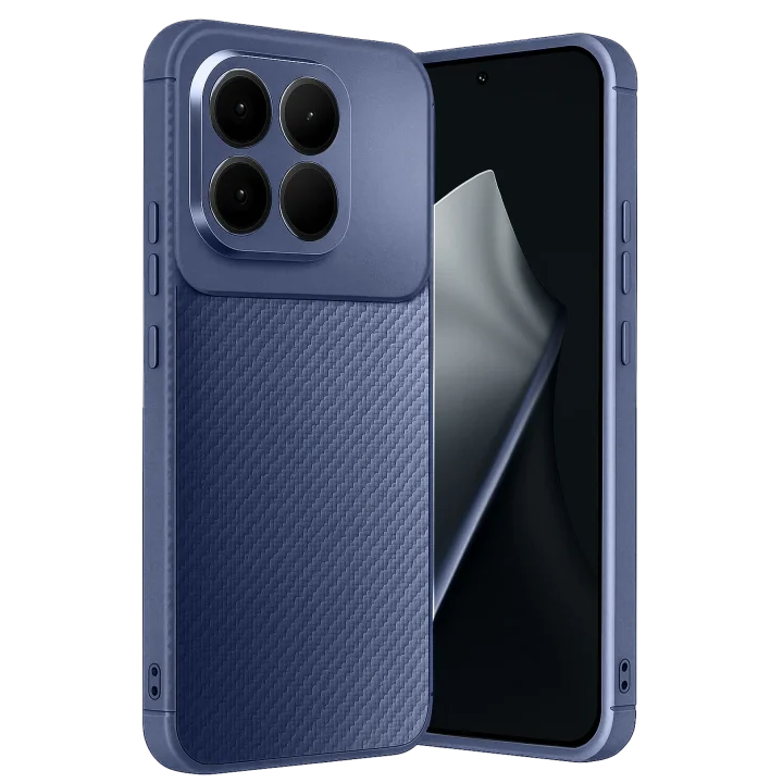 Mey İthalat®  Xiaomi Mi 15T Auto Focus Karbon Kapak - Lacivert