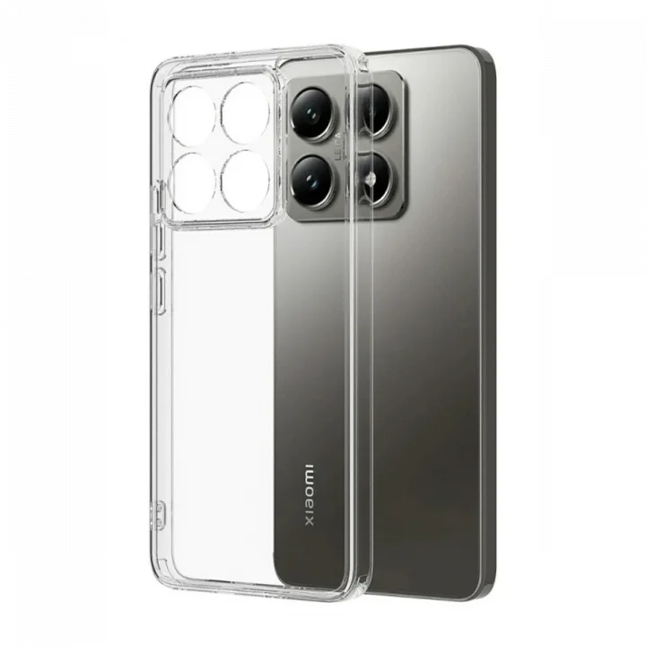 Mey İthalat®  Xiaomi Mi 15T Lüx Şeffaf Silikon - Şeffaf
