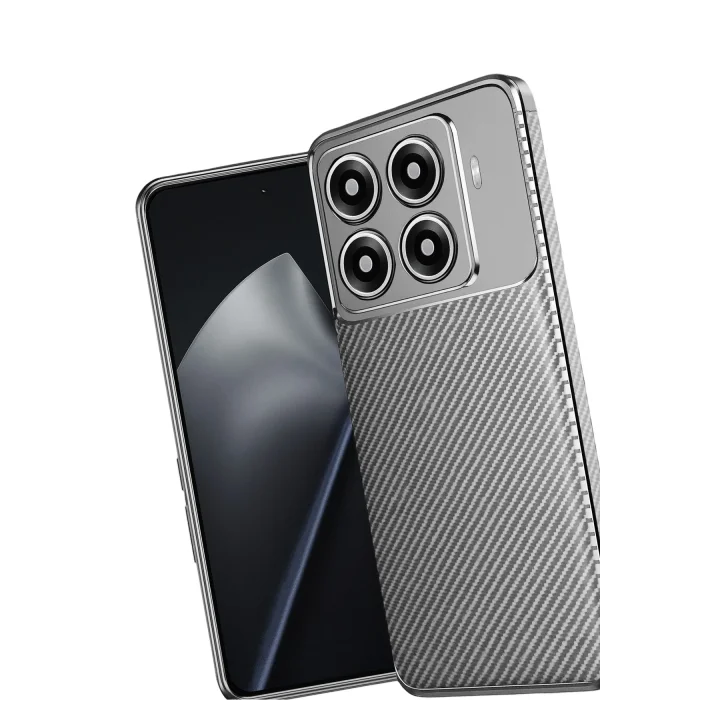 Mey İthalat®  Xiaomi Mi 15T Pro Auto Focus Karbon Kapak - Gri