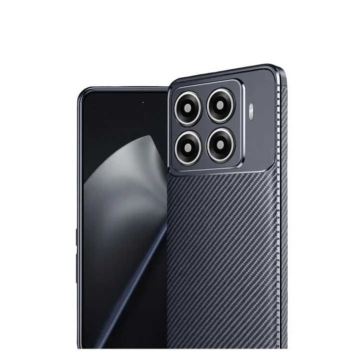 Mey İthalat®  Xiaomi Mi 15T Pro Auto Focus Karbon Kapak - Lacivert