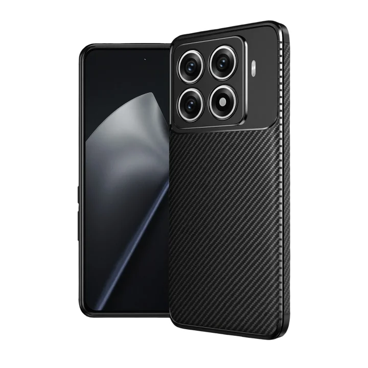 Mey İthalat®  Xiaomi Mi 15T Pro Auto Focus Karbon Kapak - Siyah