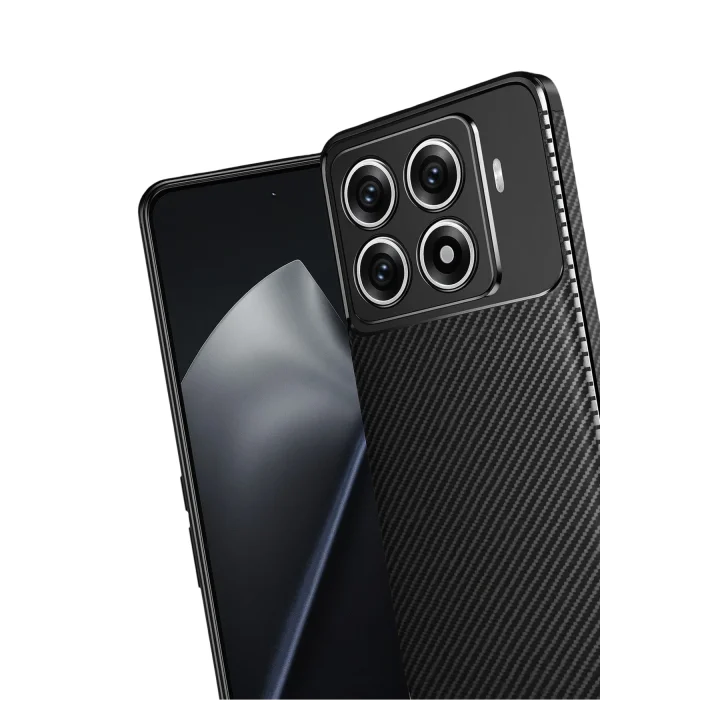 Mey İthalat®  Xiaomi Mi 15T Pro Auto Focus Karbon Kapak - Siyah