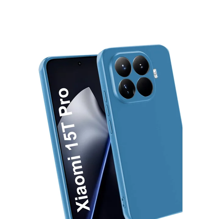 Mey İthalat®  Xiaomi Mi 15T Pro First Silikon - Mavi