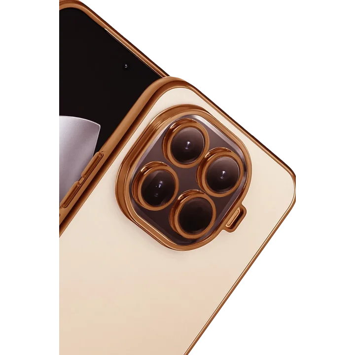 Mey İthalat®  Xiaomi Mi 15T Pro  Lensli Silikon - Çöl Titanyum