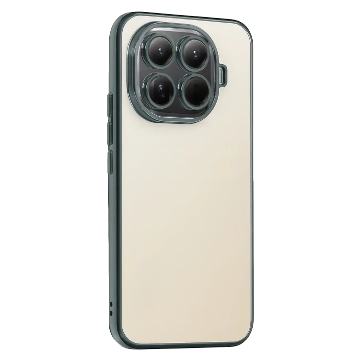 Mey İthalat®  Xiaomi Mi 15T Pro  Lensli Silikon - Titan Gri