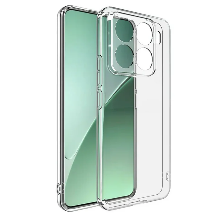 Mey İthalat®  Xiaomi Mi 15T Pro Lüx Şeffaf Silikon - Şeffaf