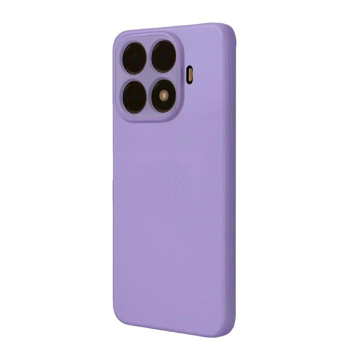Mey İthalat®  Xiaomi Mi 15T Pro Nano içi Kadife Silikon - Lila