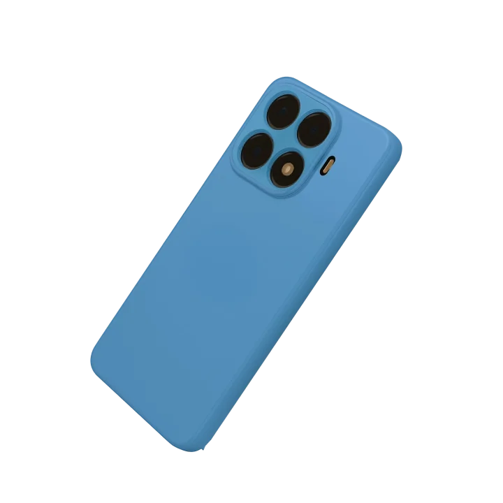 Mey İthalat®  Xiaomi Mi 15T Pro Nano içi Kadife Silikon - Mavi