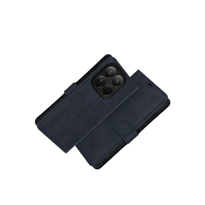 Mey İthalat®  Xiaomi Mi 15T Trend S Plus Kapaklı Kılıf - Lacivert