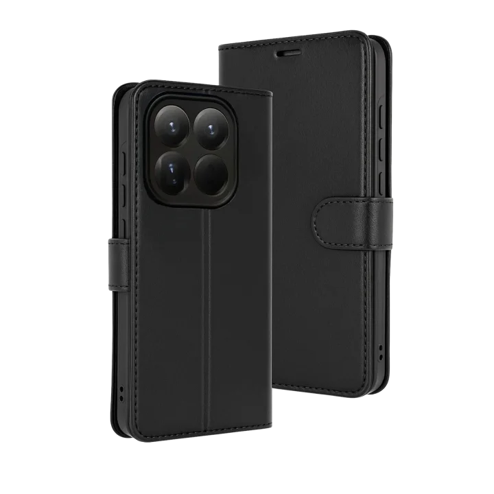 Mey İthalat®  Xiaomi Mi 15T Trend S Plus Kapaklı Kılıf - Siyah