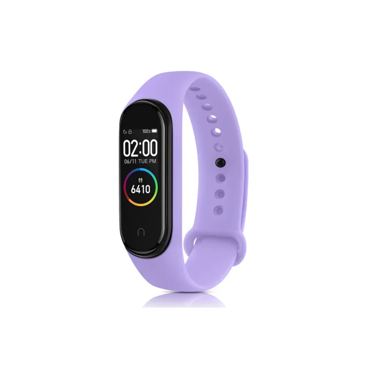 Mey İthalat®  Xiaomi Mi Band 4 Klasik Kordon - Lila