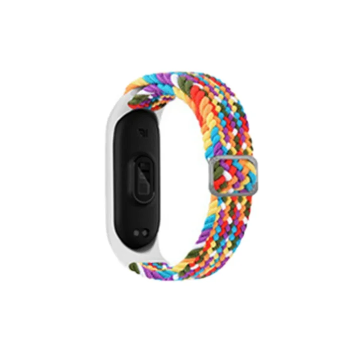 Mey İthalat®  Xiaomi Mi Band 4 Star Kordon - Gökkuşağı 1