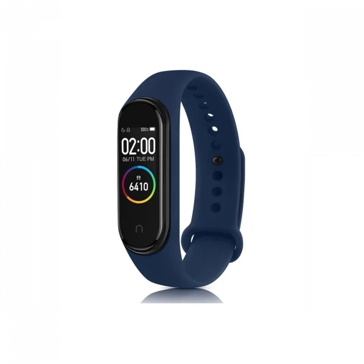 Mey İthalat®  Xiaomi Mi Band 7 Klasik Kordon - Lacivert