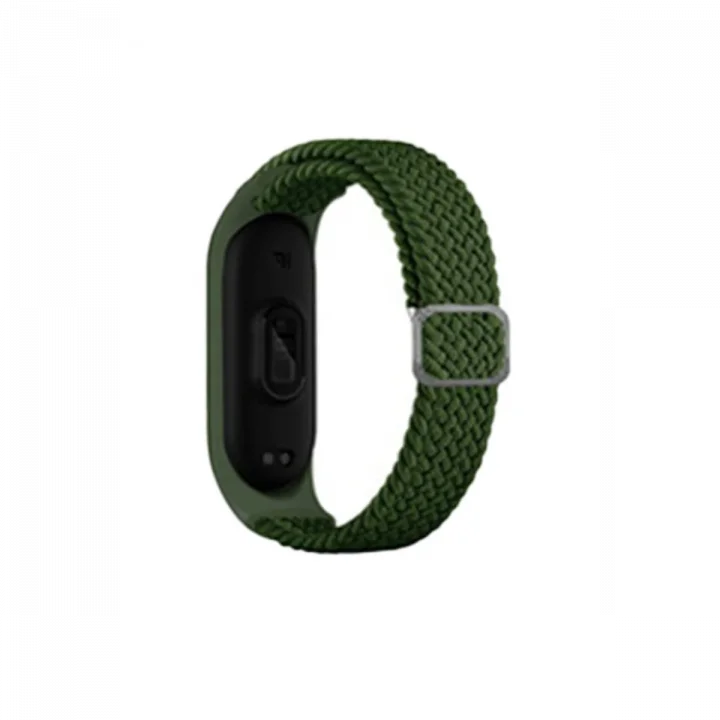 Mey İthalat®  Xiaomi Mi Band 7 Star Kordon - Koyu Yeşil