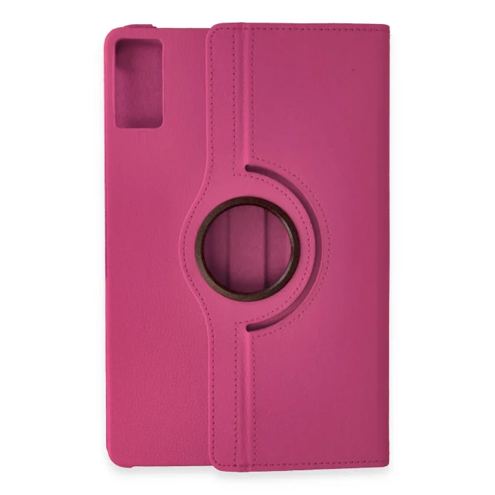Mey İthalat®  Xiaomi Pad 6 Kılıf 360 Tablet Deri Kılıf - Pembe