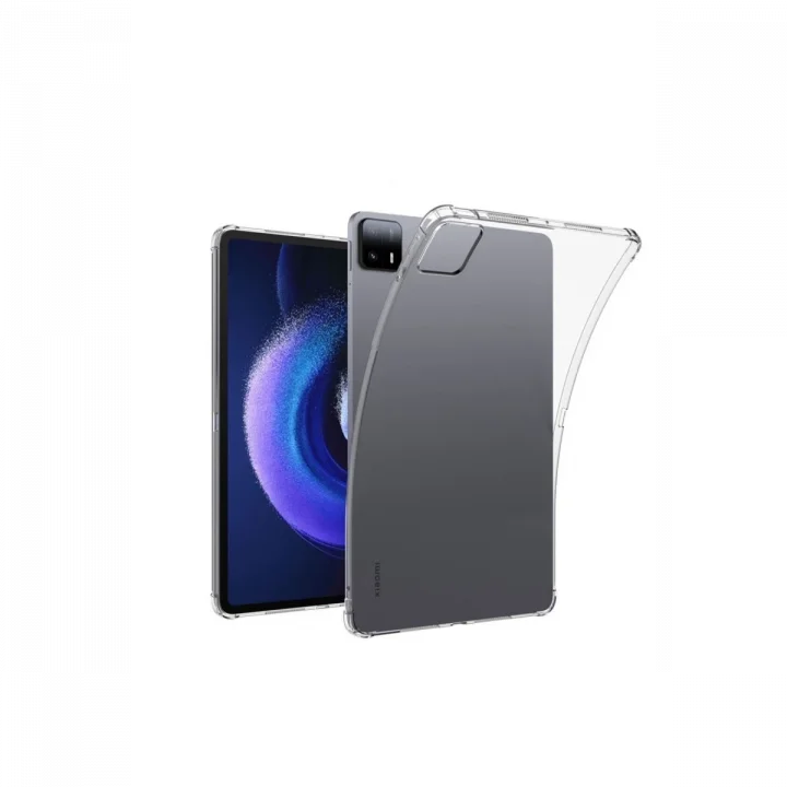 Mey İthalat®   Pad 6 Kılıf Anti Shock Tablet Silikon - Şeffaf