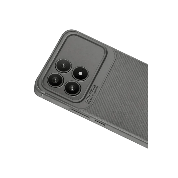 Mey İthalat®   Poco F8 Pro Auto Focus Karbon Kapak - Gri