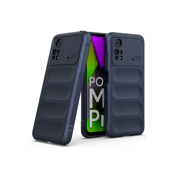 Mey İthalat®  Xiaomi Poco M4 Pro 4G Kılıf Optimum Silikon - Lacivert