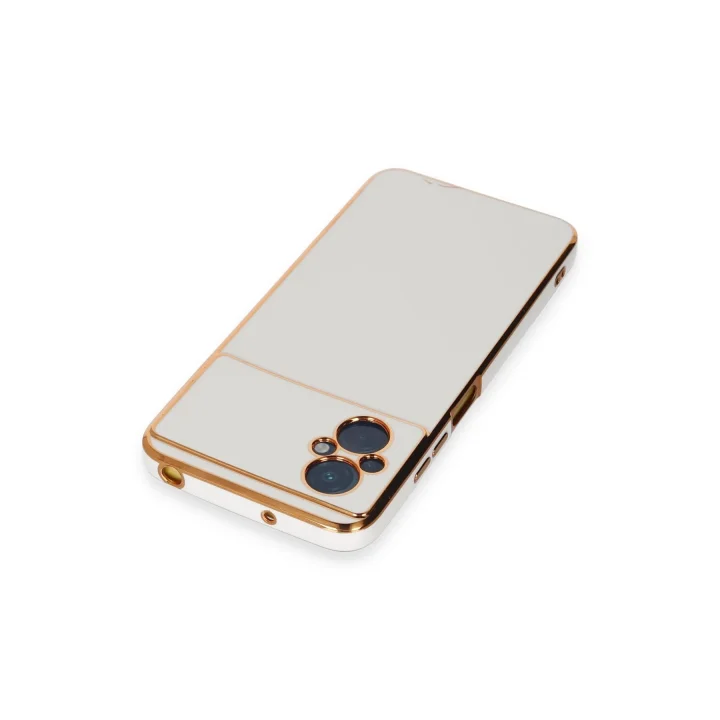 Mey İthalat®  Xiaomi Poco M5 Kılıf Volet Silikon - Beyaz