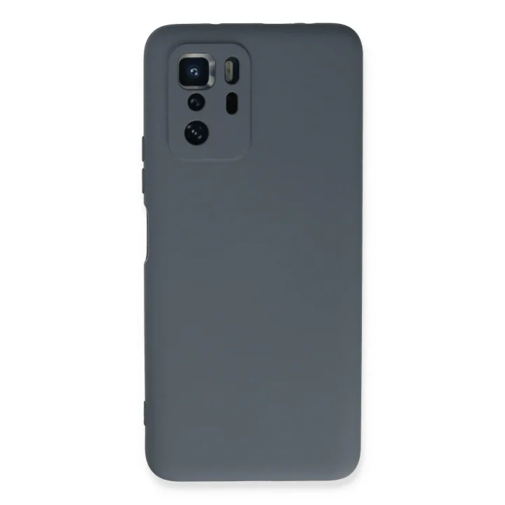 Mey İthalat®   Poco X3 GT Kılıf Nano içi Kadife Silikon - Gri