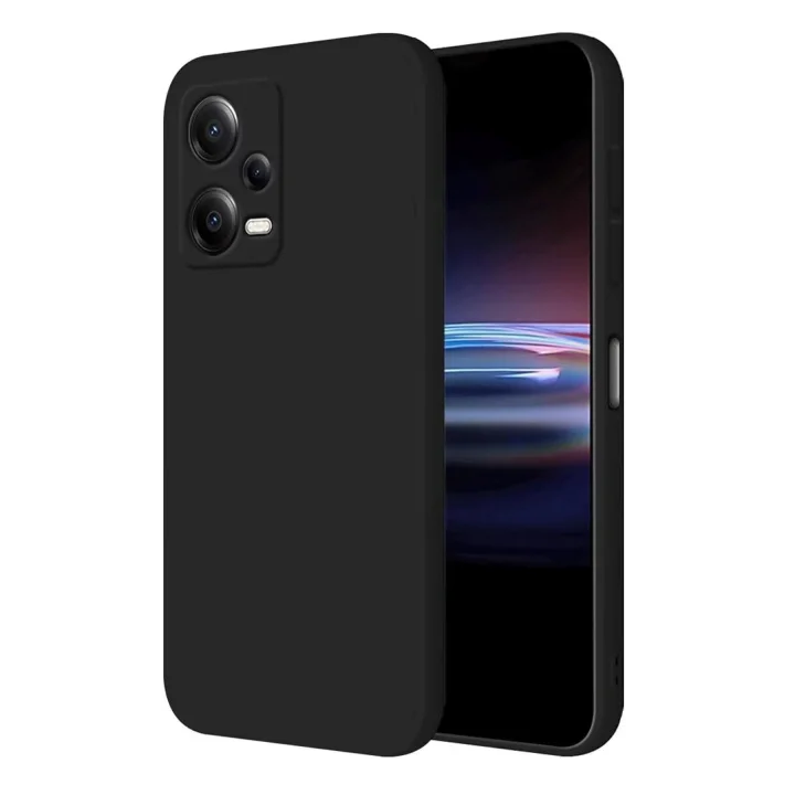 Mey İthalat®  Xiaomi Poco X5 5G Kılıf First Silikon - Siyah