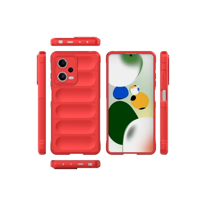 Mey İthalat®  Xiaomi Poco X5 5G Kılıf Optimum Silikon - Kırmızı