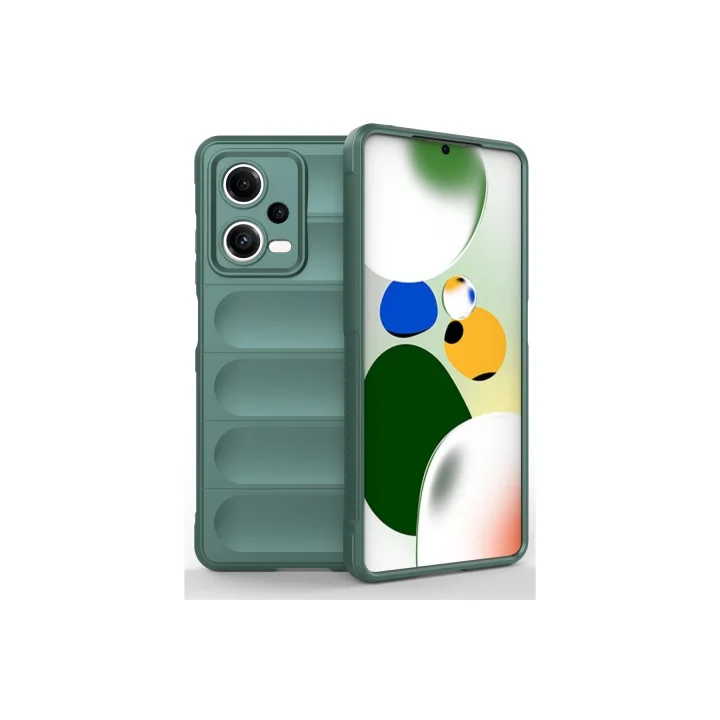 Mey İthalat®  Xiaomi Poco X5 5G Kılıf Optimum Silikon - Koyu Yeşil