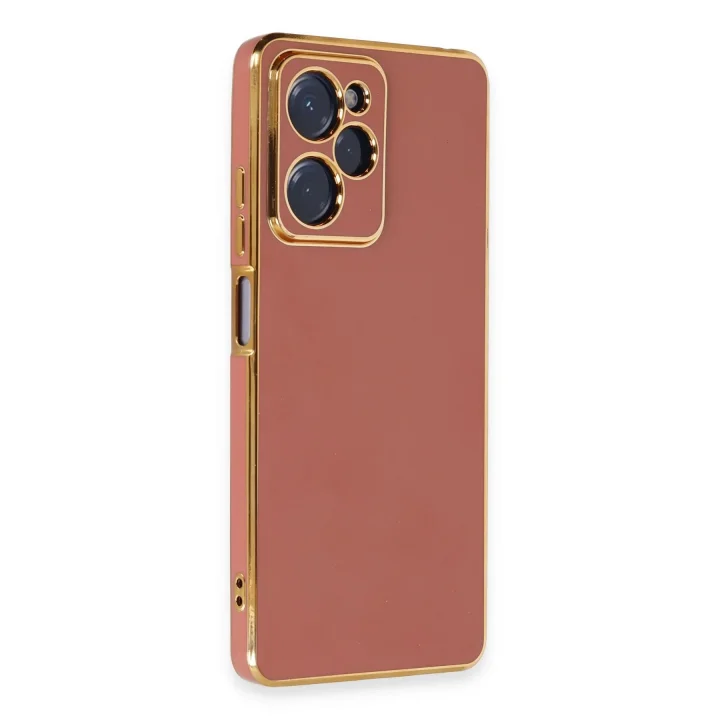 Mey İthalat®  Xiaomi Poco X5 Pro 5G Kılıf Volet Silikon - Kırmızı