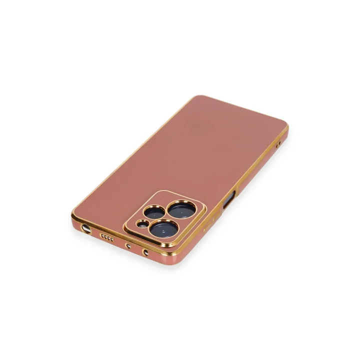 Mey İthalat®  Xiaomi Poco X5 Pro 5G Kılıf Volet Silikon - Kırmızı