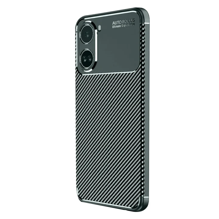 Mey İthalat®  Xiaomi Poco X7 Pro Kılıf Auto Focus Karbon Kapak - Koyu Yeşil