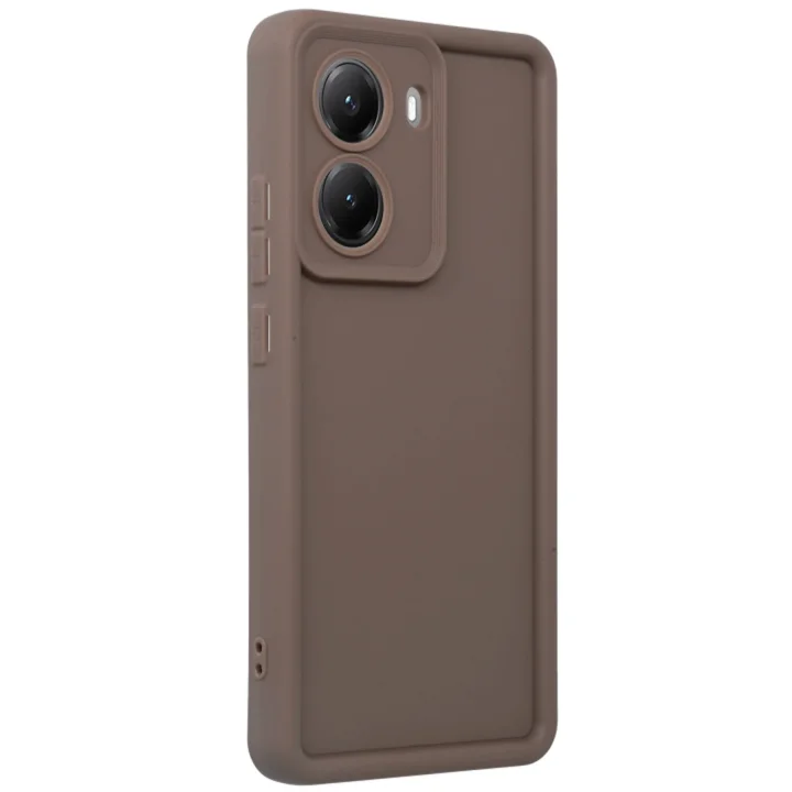 Mey İthalat®  Xiaomi Poco X7 Pro Viera Silikon - Kahverengi