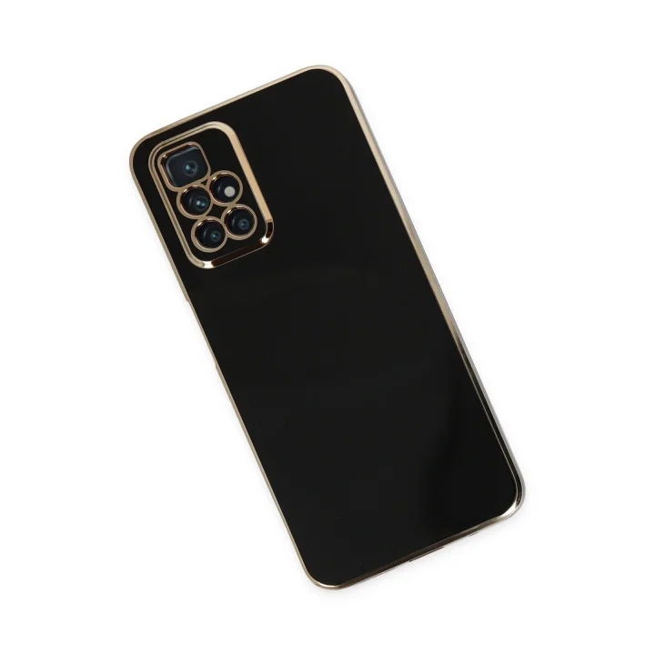 Mey İthalat®  Xiaomi Redmi 10 2022 Kılıf Volet Silikon - Siyah