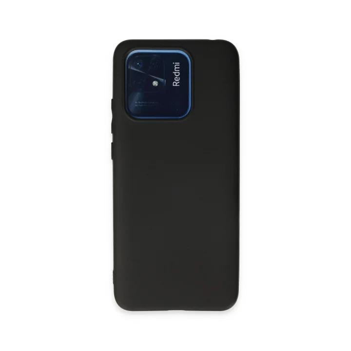 Mey İthalat®  Xiaomi Redmi 10C Kılıf First Silikon - Siyah