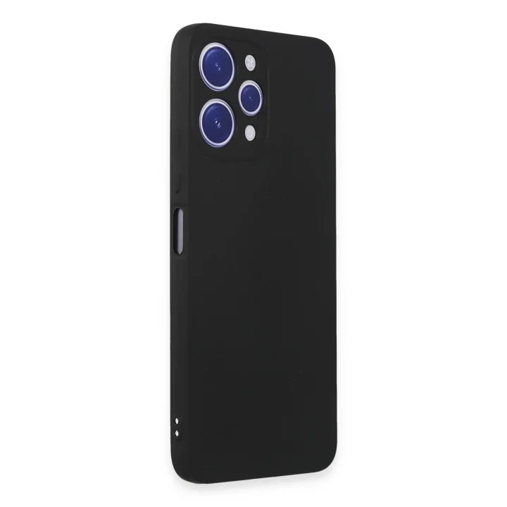Mey İthalat®  Xiaomi Redmi 12 Kılıf First Silikon - Siyah