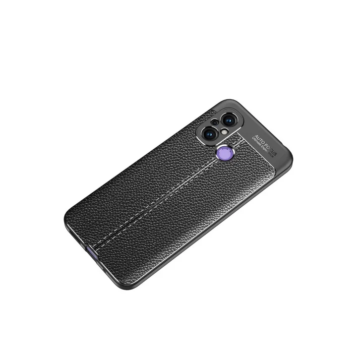 Mey İthalat®  Xiaomi Redmi 12C Kılıf Auto Focus Kapak - Siyah