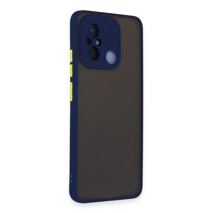 Mey İthalat®  Xiaomi Redmi 12C Kılıf Montreal Silikon Kapak - Lacivert