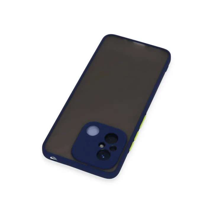 Mey İthalat®  Xiaomi Redmi 12C Kılıf Montreal Silikon Kapak - Lacivert