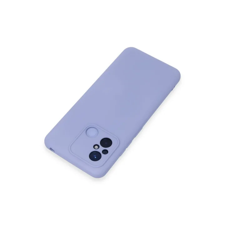 Mey İthalat®  Xiaomi Redmi 12C Kılıf Nano içi Kadife Silikon - Lila