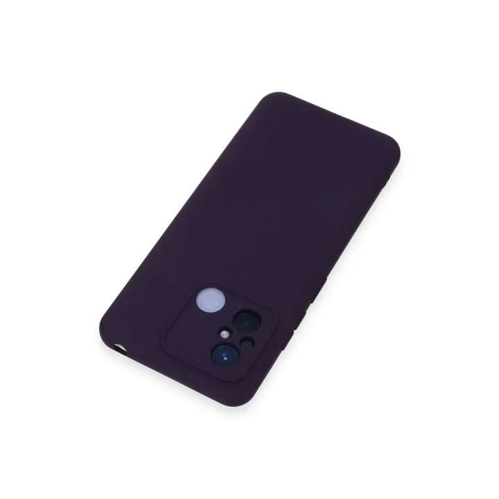 Mey İthalat®  Xiaomi Redmi 12C Kılıf Nano içi Kadife Silikon - Mor