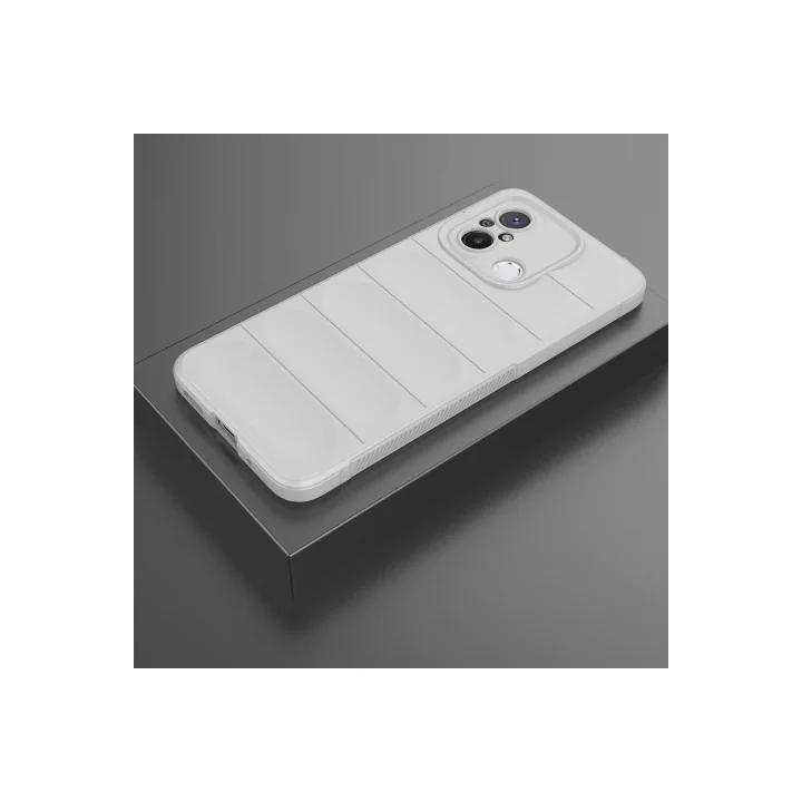 Mey İthalat®  Xiaomi Redmi 12C Kılıf Optimum Silikon - Krem