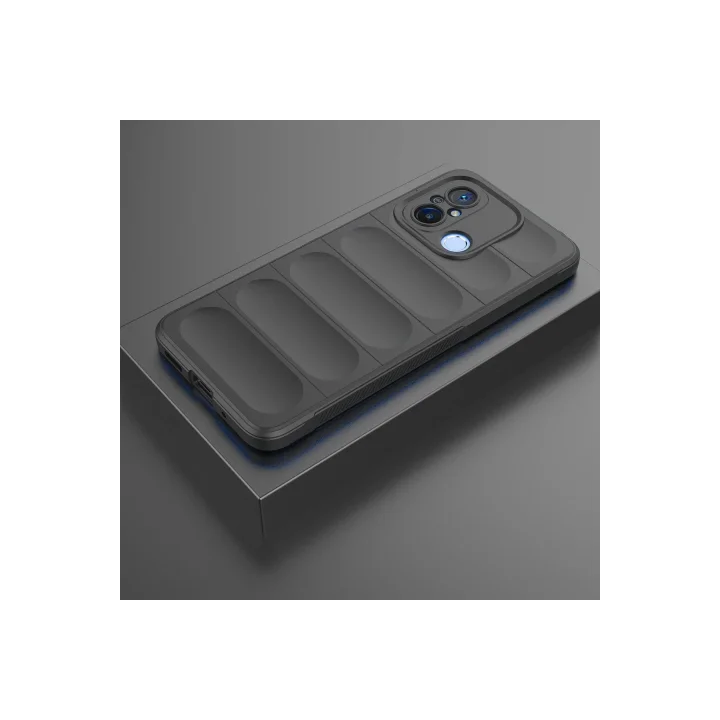 Mey İthalat®  Xiaomi Redmi 12C Kılıf Optimum Silikon - Siyah